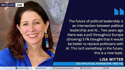 "Unmasking the Divisions in World Economic Forum 2025's 'Intelligent Age' - UK Column News"