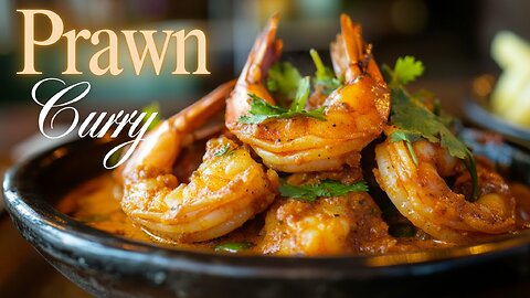 A gourmet Prawn Curry from Lasses Kitchen India | World class recipes made easy.
