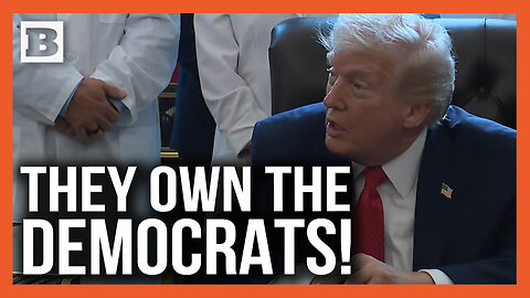 They "OWN the Democrat Party!" Trump States Dems are in The Insurance Companies' Pockets