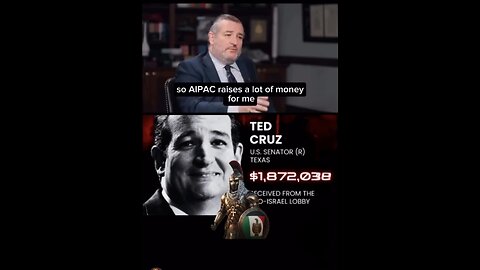 Ted Cruz Isreali First | I came to Congress to support Isreal first