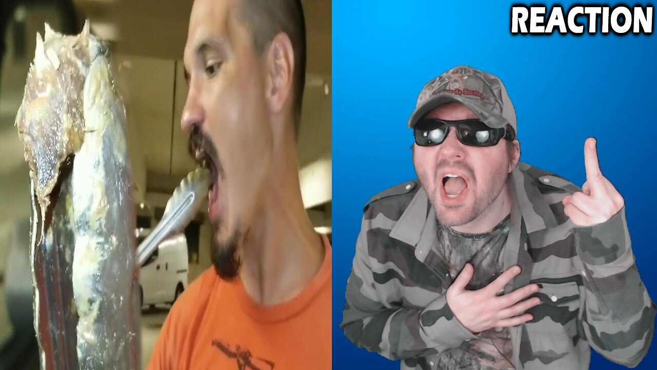 Man Eats Maggot Infested Meat (AugustTheDuck) - Reaction! (BBT)