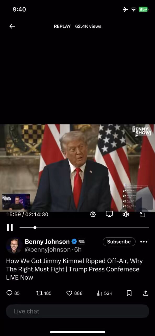 Benny Johnson : Trump (17 trillion invested)