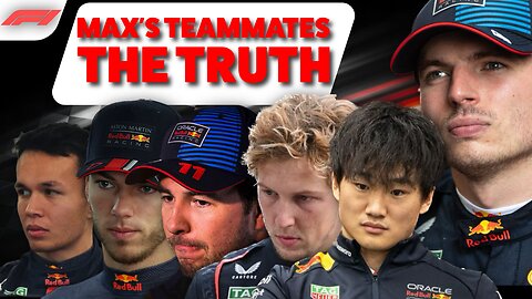 The TRUTH on being Verstappen's Teammate