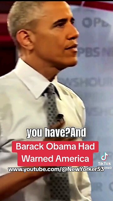 The Warning Obama Tried To Give You