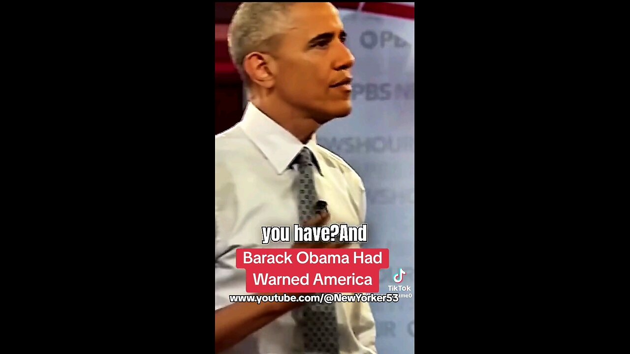 The Warning Obama Tried To Give You