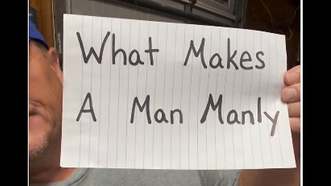 "Defining Masculinity: Unraveling What Makes a Manly Man - Insights by John Kennedy Vaughan"