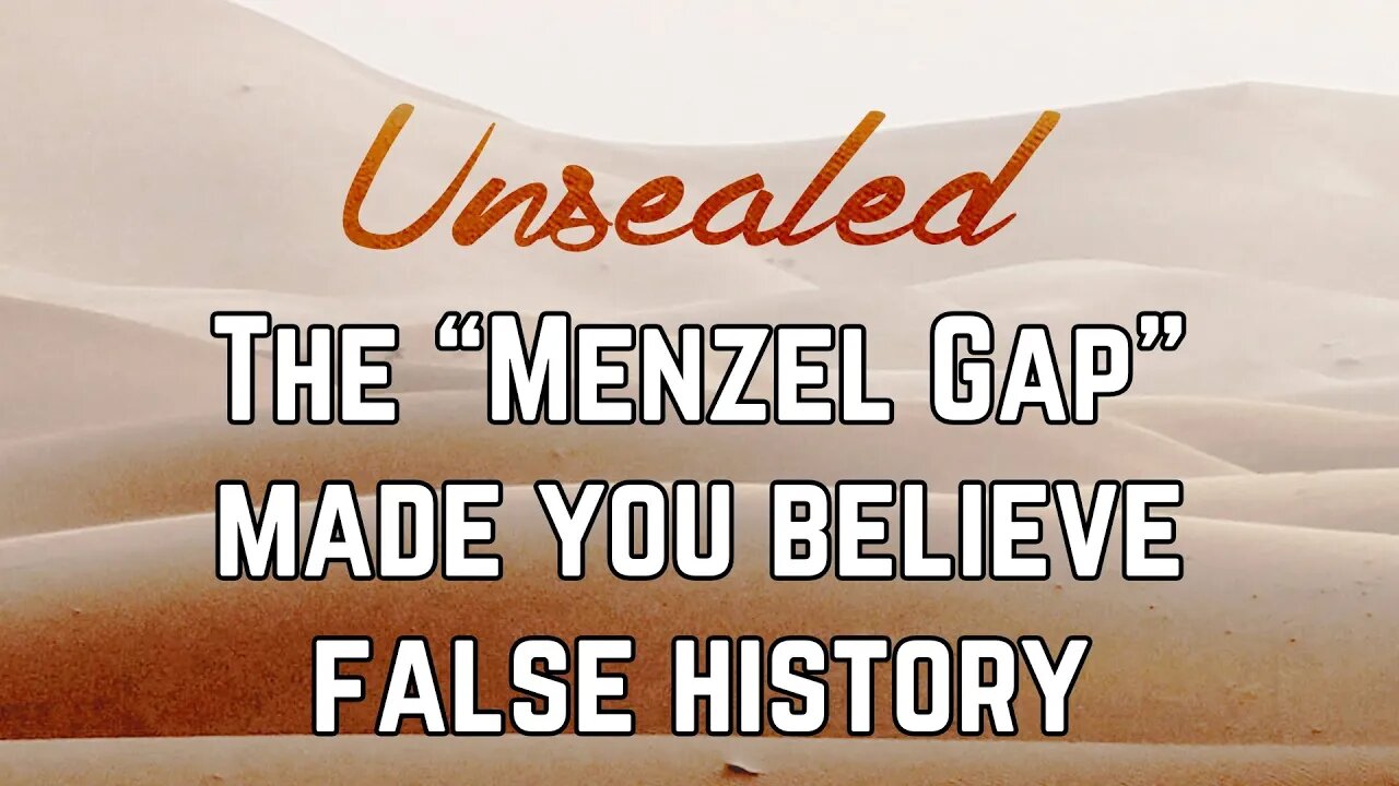 The “Menzel Gap” made you believe false history