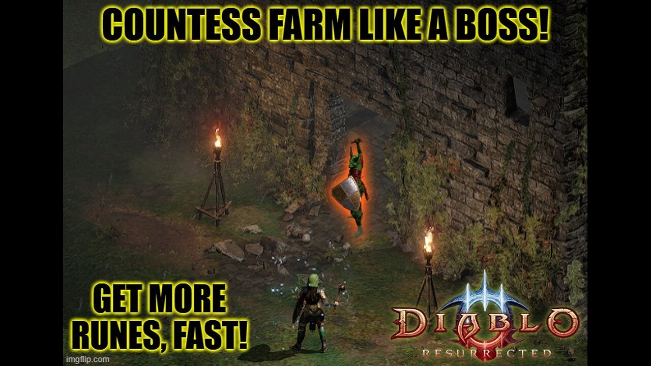 D2R : Countess Run guide - Get More Runes Quicker