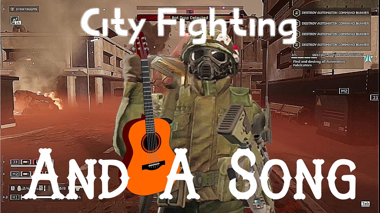 Helldivers 2-City Fighting To The Pusher