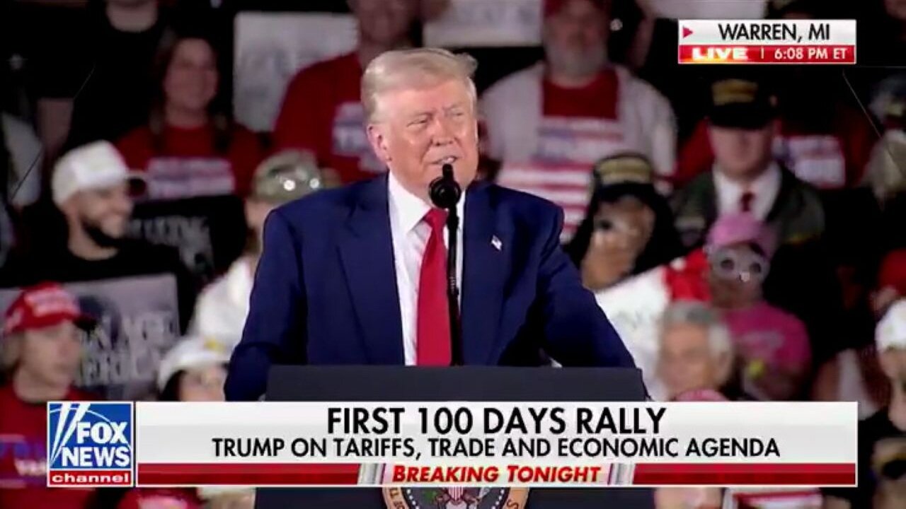 President Trump Brushes Off Impeachment Effort By Nobody Congressman At Rally