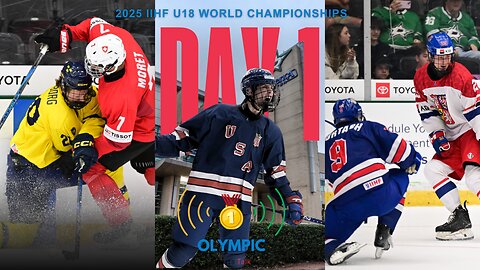 IIHF U18 World Championships Day 1 Vlog