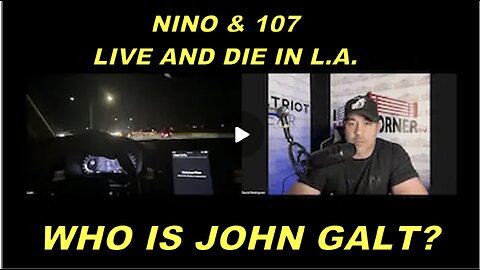 NINO W/ JUAN O'SAVIN. CHAOS ERUPTS. TO LIVE AND DIE IN L.A. WHO IS John Galt?