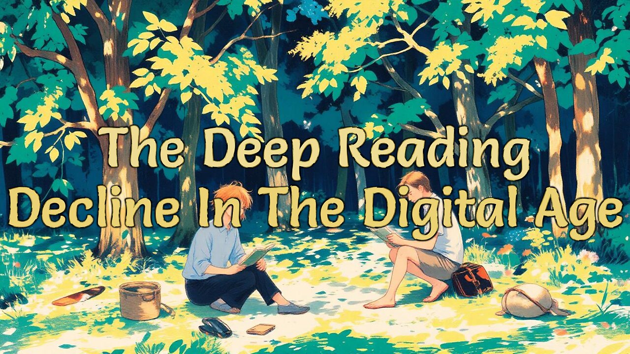 The Deep Reading Decline In The Digital Age