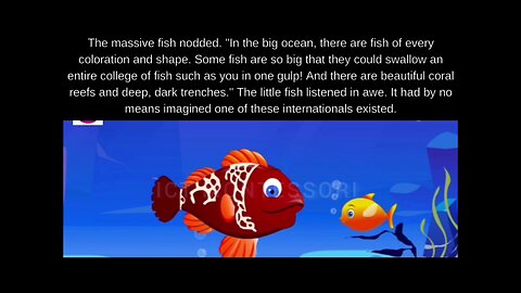 English Stories a little fish