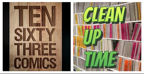 Comic Book Room Clean up plus secret song!