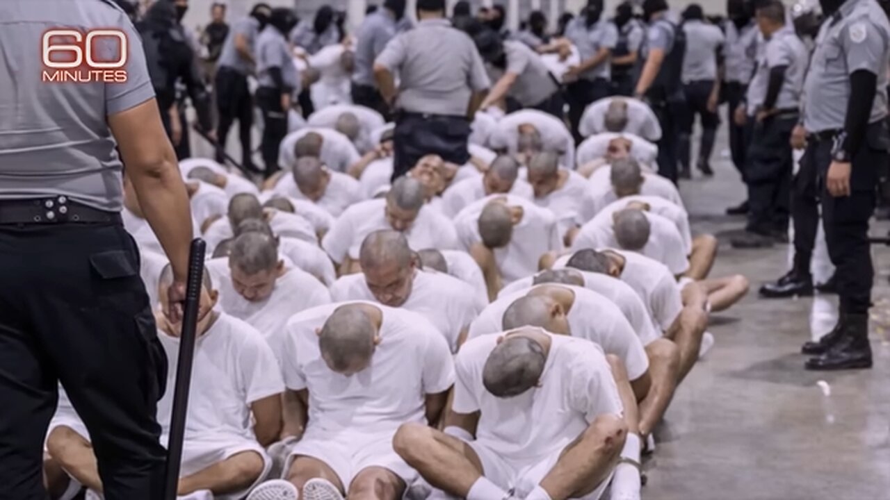 What records show about the migrants sent to Salvadoran mega-prison