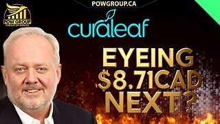 Curaleaf C$8.71 Next Potential Target As Massive Bull Flag Forms