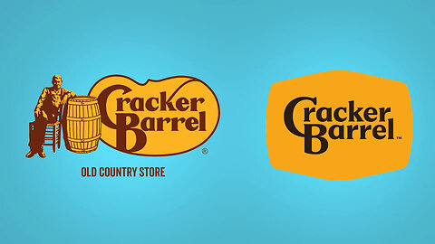 The new Cracker Barrel logo is not woke