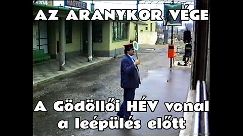 1993.12.29. A Gödöllői HÉV vonal a leépülés kezdete előtt. Utazás Örs - Gödöllő. -A teljes verzió-