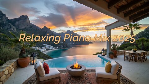 Sunset Serenity – Relaxing Piano Mix 2025 Velsona FM