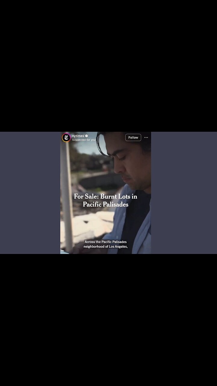 Los Angeles wildfires🔥 THE LAND GRAB LIE. Families are forced to sell.