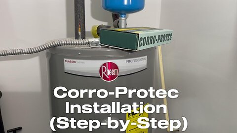 Replace Your Rheem Water Heater Anode Rod with a Corro-Protec Powered Anode – Step-by-Step!