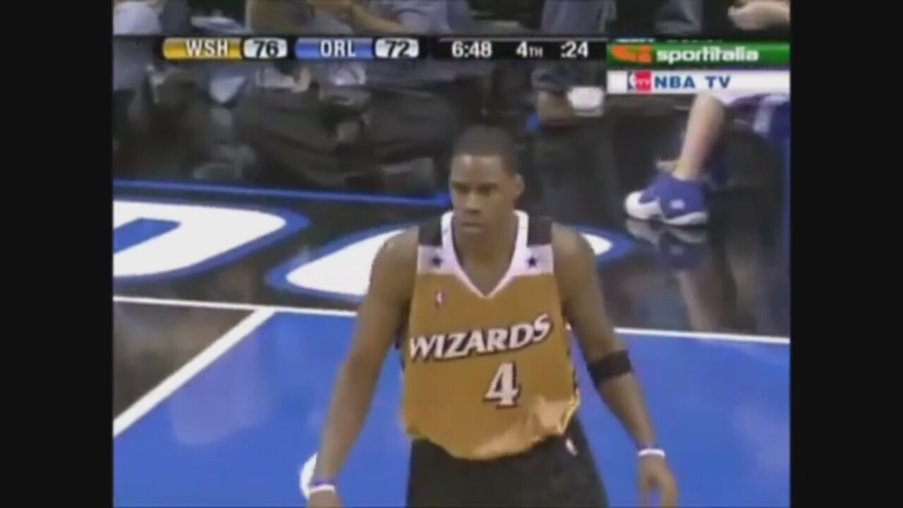 Antawn Jamison 31 Points 4 Stl @ Magic, 2007-08.