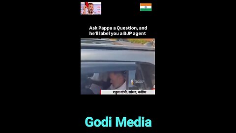 godi media question Rahul Gandhi ji #godimedia #bjp #modi #india #narendramodi #congress #rahul