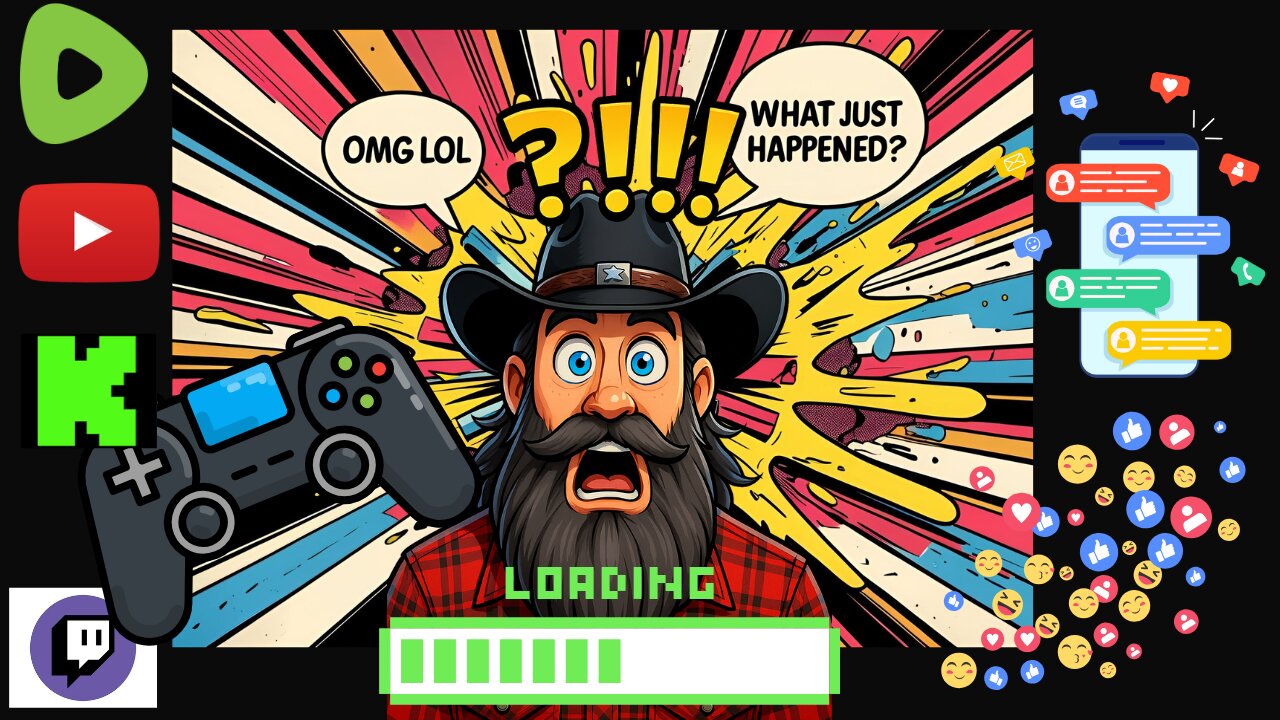Random, Chaotic, ADHD Fun – Games + Reactions + Chatting!