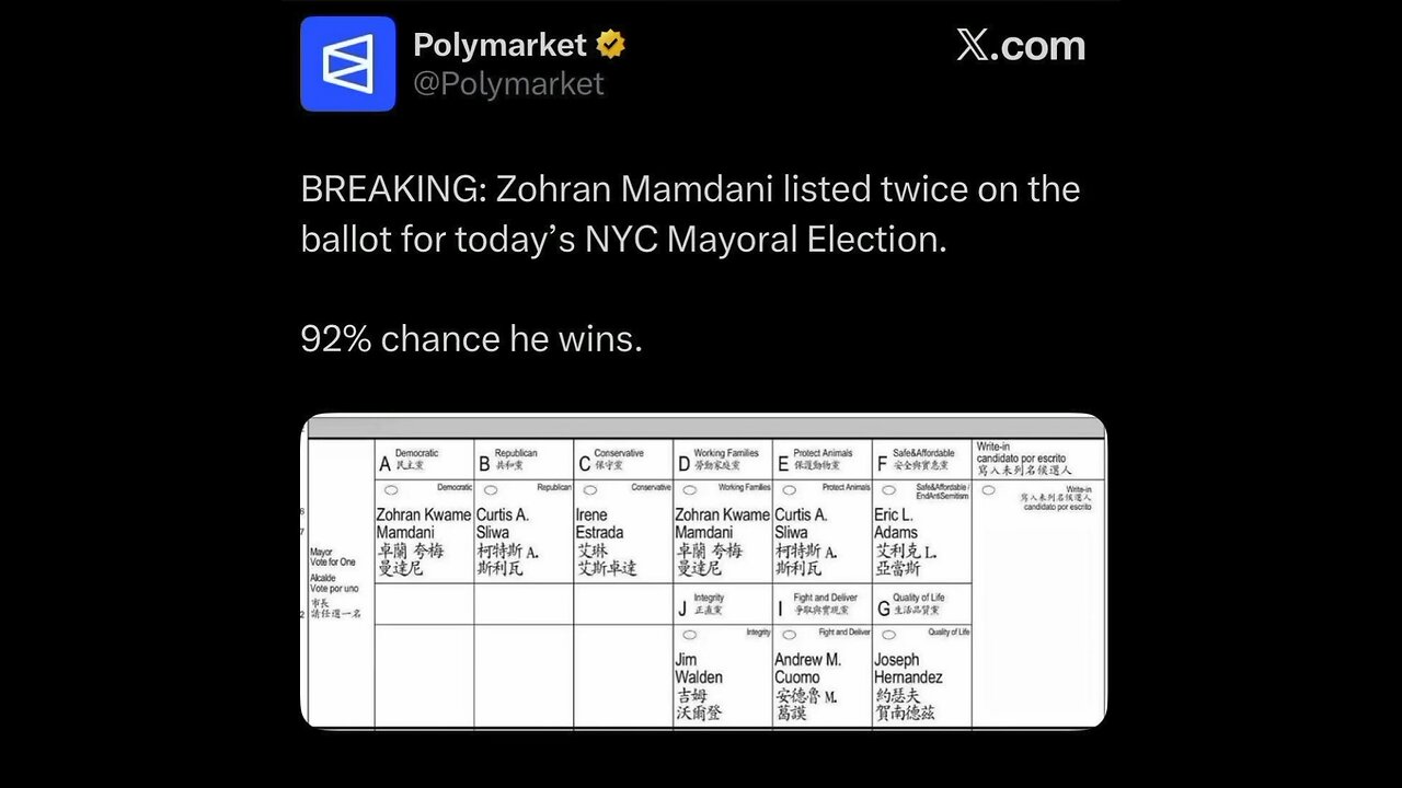HOW WHY WTF ! He’s on the ballot twice