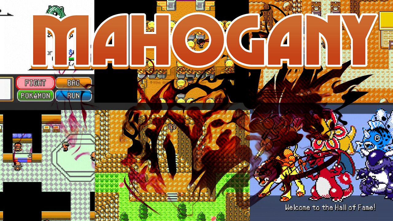 Pokemon Mahogany - Complete Fan-made Game with Gen 3 Style, New Region, New Story, Team Rocket Again