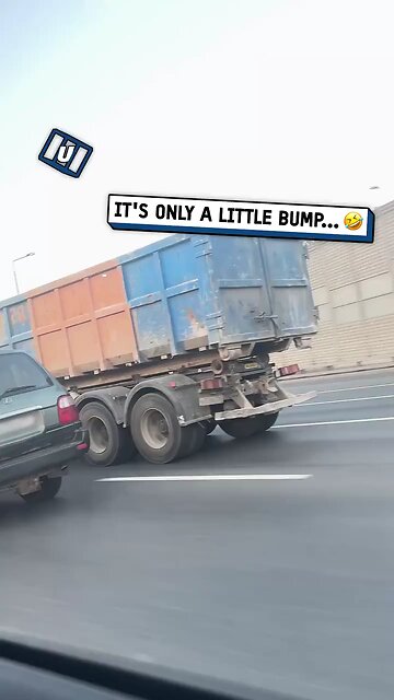 Highway Hazard: Man Drives Severely Damaged Car Post-Collision, Raising Safety Concerns