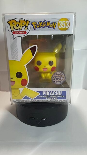 Buy It Now: Funko Pop: Games: Pokemon: PIKACHU #353 (Good Cond) w/Pop Protector