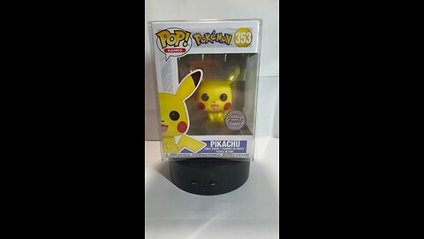 Buy It Now: Funko Pop: Games: Pokemon: PIKACHU #353 (Good Cond) w/Pop Protector