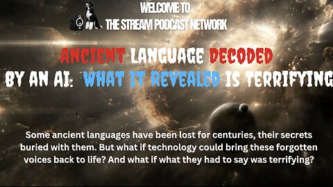 Ancient Language Decoded by an AI What It Revealed Is Terrifying.