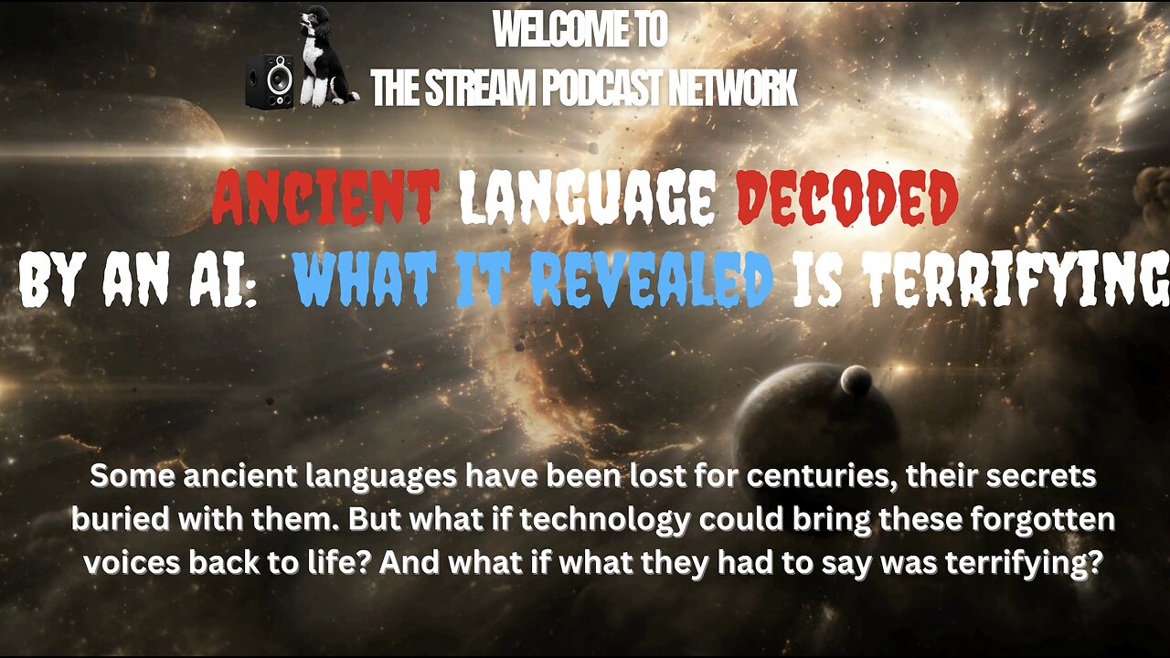 Ancient Language Decoded by an AI What It Revealed Is Terrifying.