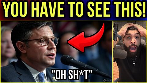 🚨Trump ALERTED! Speaker Johnson Makes STUNNING Live TV Announcement About What’s ABOUT TO HAPPEN..