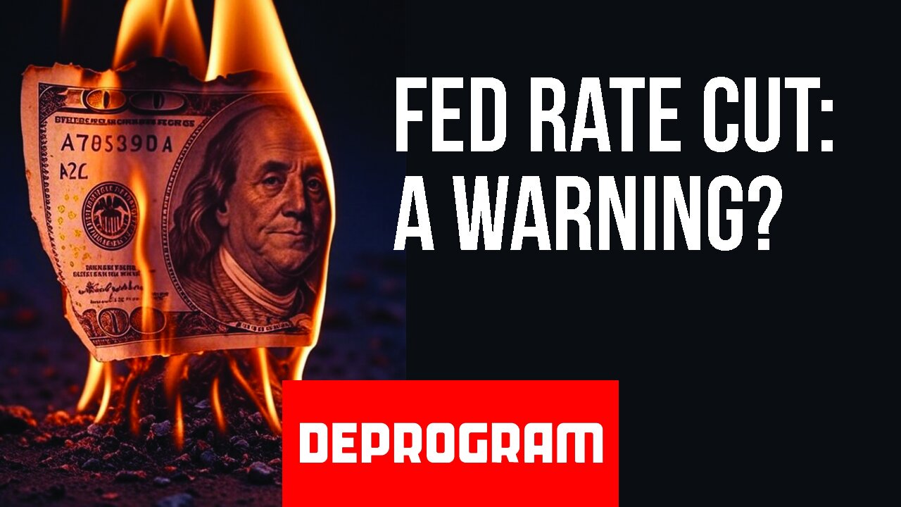 DeProgram with Ted Rall and John Kiriakou: “Fed Cut: A Warning Sign?”