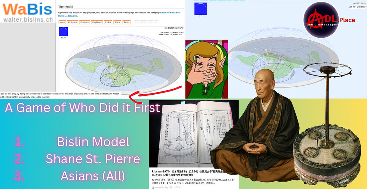 Did Shane do it first? [Cosmological Overlap]