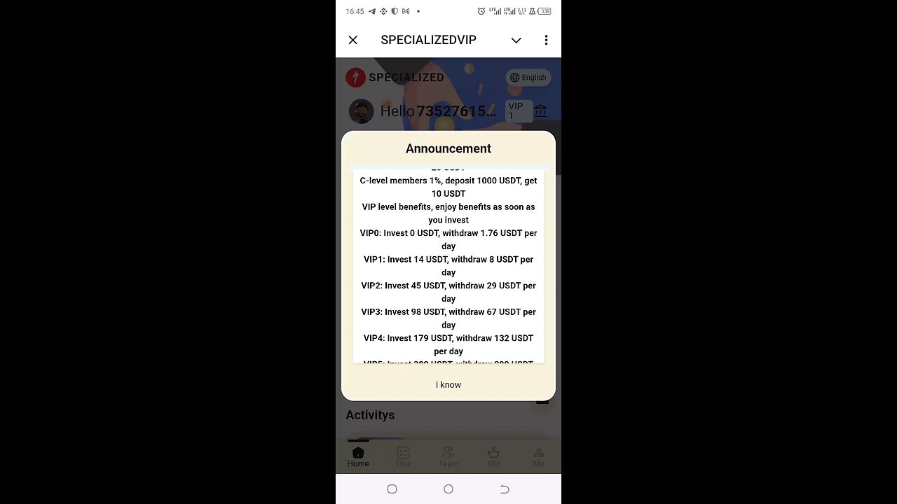 SPECIALIZED STAKING PLATFORM/ New long legit staking platform crypto currency launched today