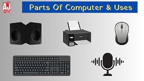 Parts of a Computer for Kids👩‍💻 | Learn Computer Basics😊