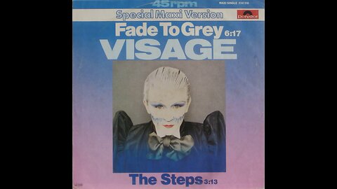 Visage - Fade To Grey (1980) Maxi-Single, Vinyl Rip, Germany