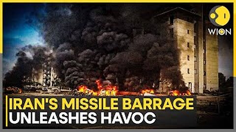 Israel-Iran War Iranian Missiles Strike Southern Israel, Fire Erupts As Cars Set Ablaze