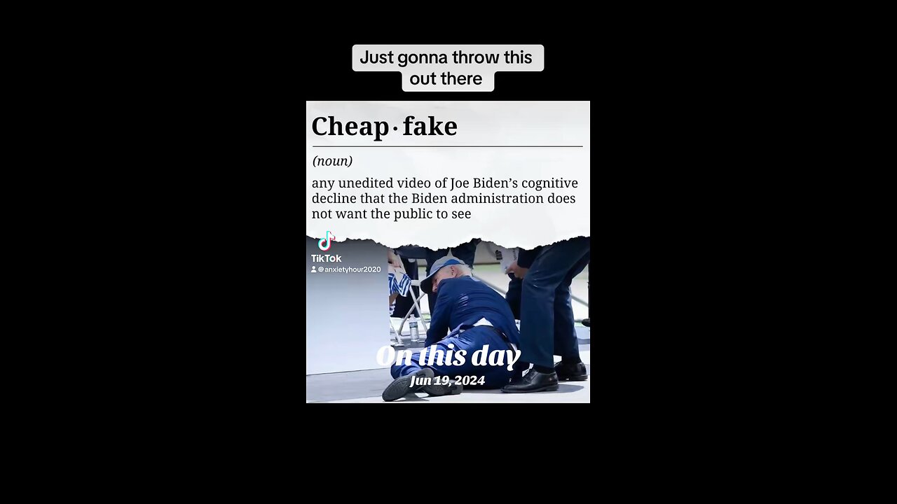 FLASHBACK: Cheapfake