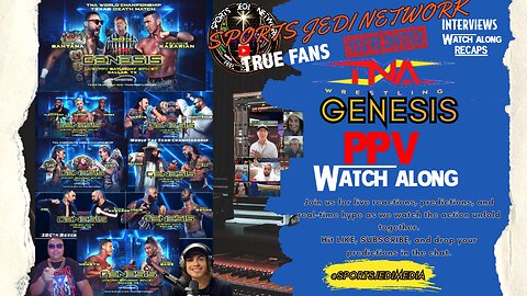TNA Genesis WRESTLING PPV WATCH ALONG Live Reactions & Full Card Breakdown from True Fans!