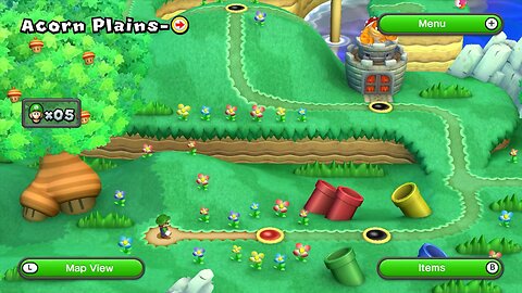New Super Luigi U (Acorn Plains & Layer-Cake Desert)