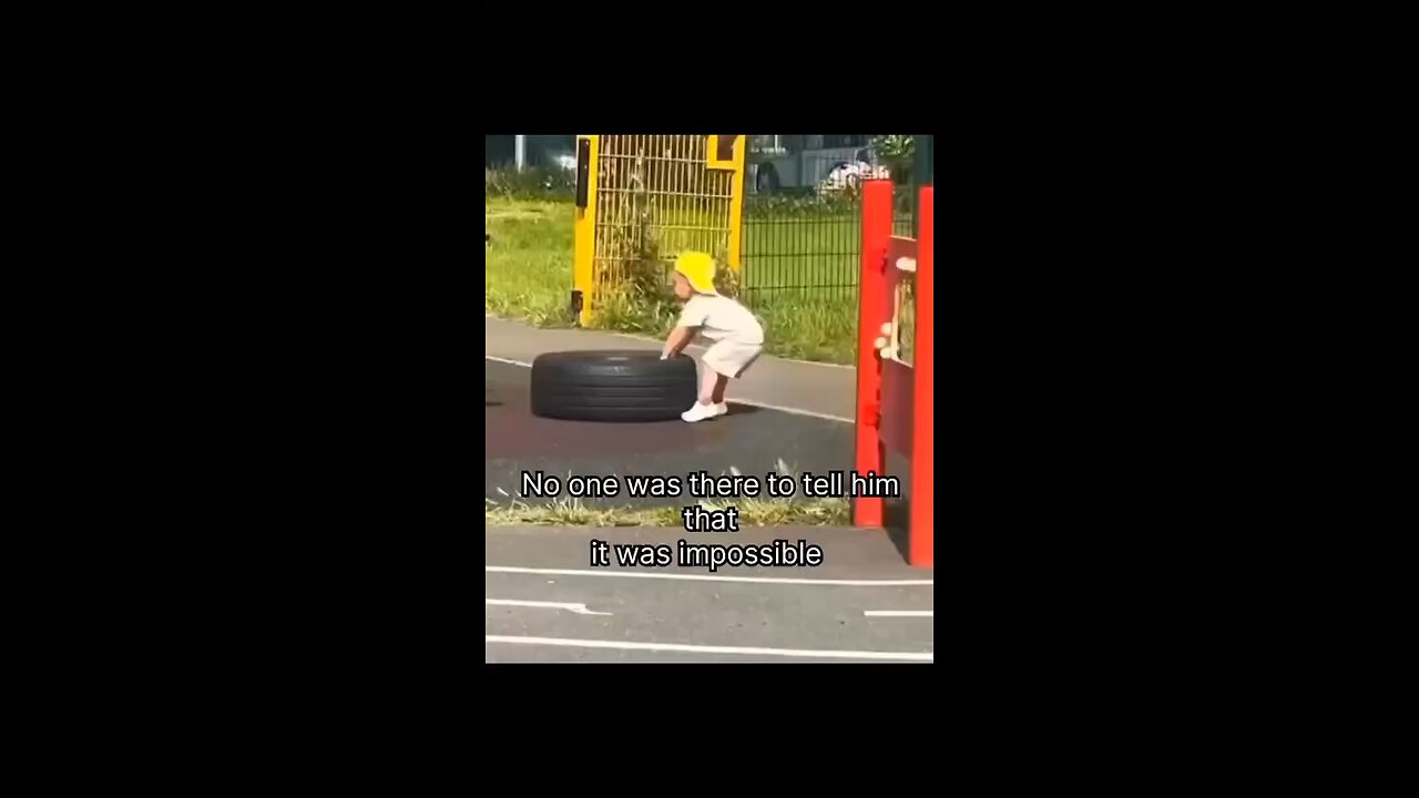 Love All Life Always #259 - It's All In The Mind Even At A Young Age. Believe You Can And You Will.