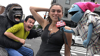 100 LIBERAL Men vs 1 GORILLA
