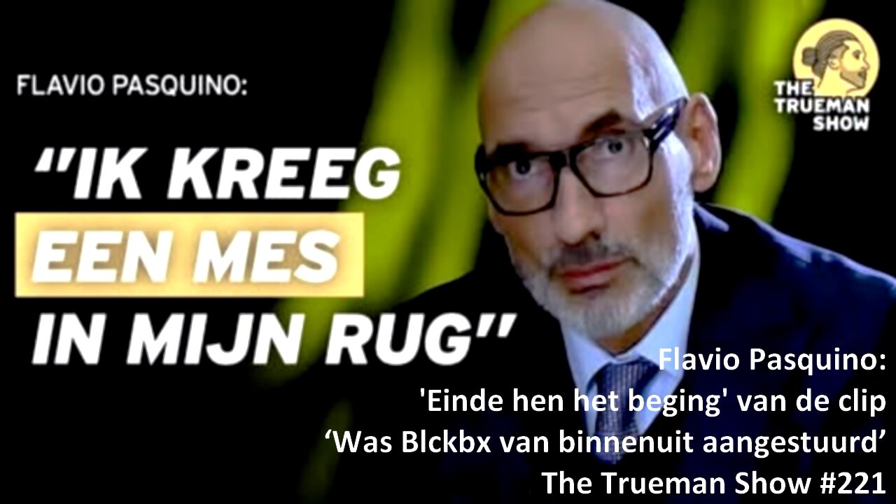 Flavio Pasquino - 'Einde en het beging' van ‘Was Blckbx van binnenuit aangestuurd’.