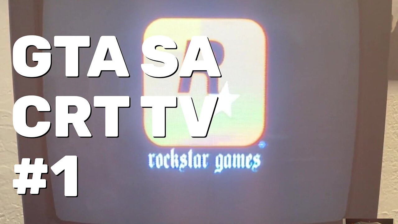 GTA San Andreas Gameplay Part 1 - CRT Gaming
